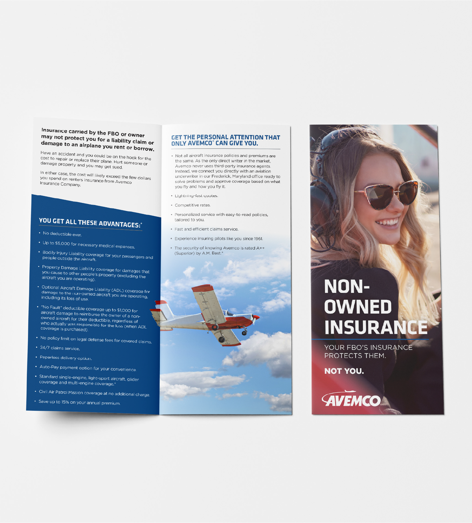Avemco Non Owners Bifold Rack Brochure