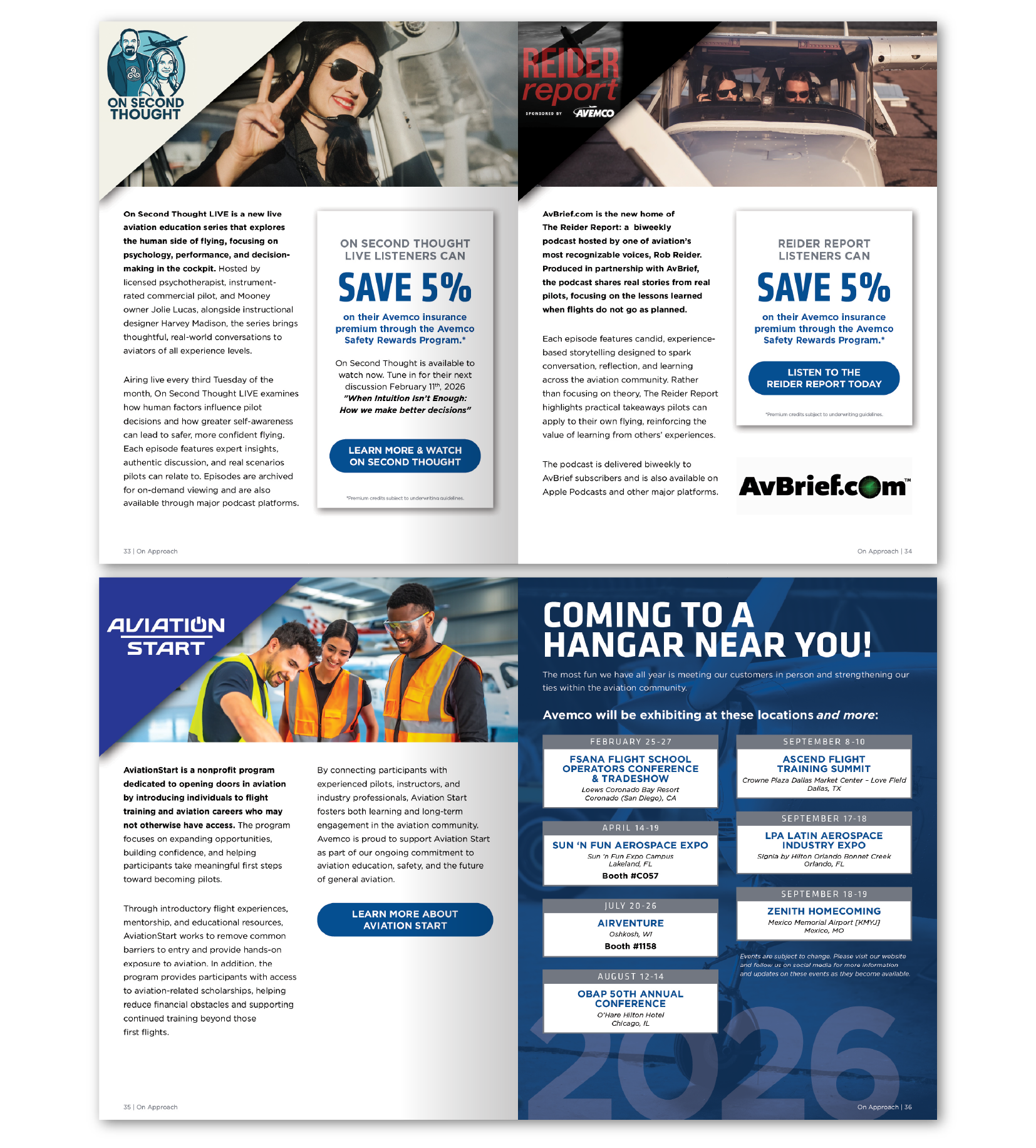 Avemco On Approach Winter 2026 Newsletter 9 of 10