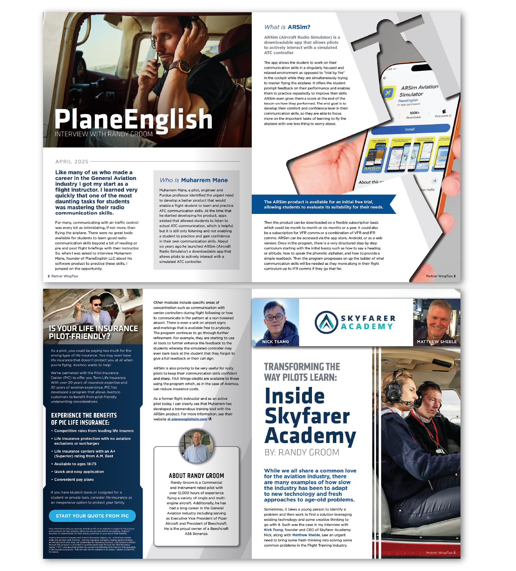 Avemco Partner Wingtips Winter 2026 Inside Pages 1 of 3