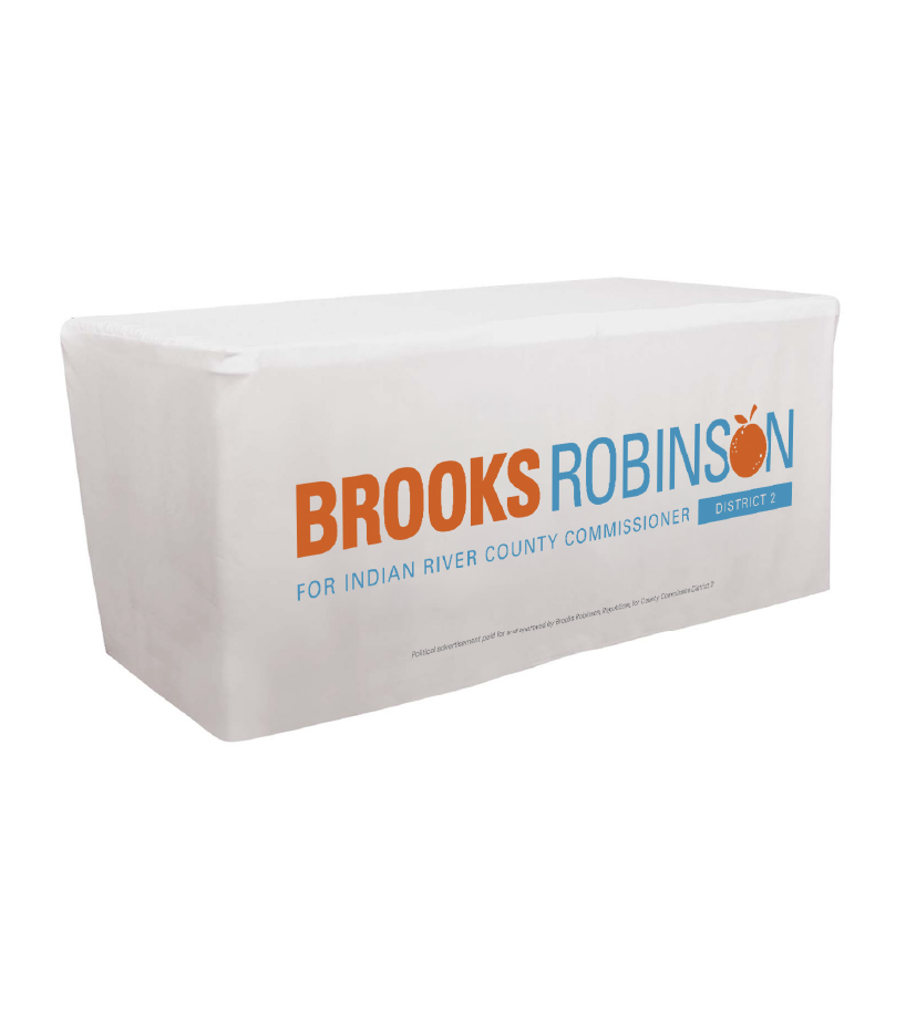 Brooks Robinson Booth Table Cover