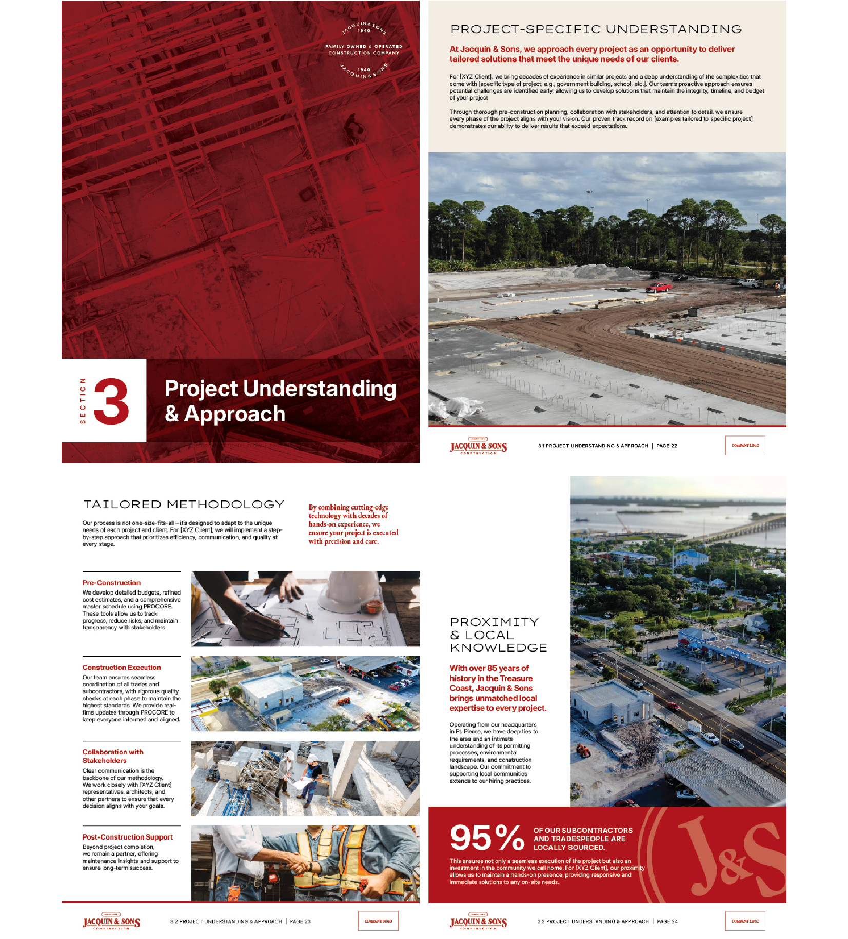 Jaquin & Sons Proposal Template Part 3 of 5