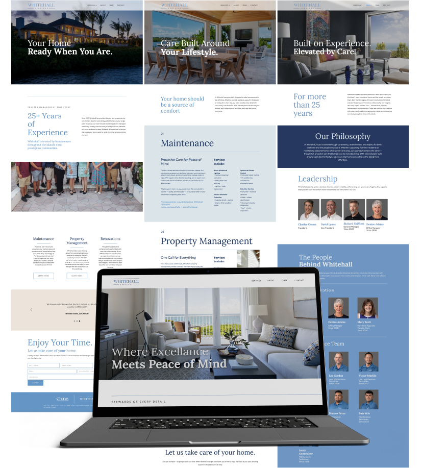 Whitehall Services Website